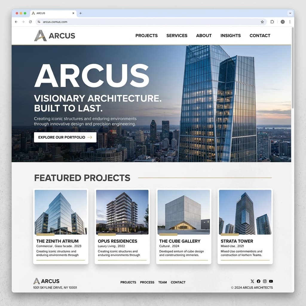 Muestra de estudio: estudio de arquitectura para arquitectura y obra