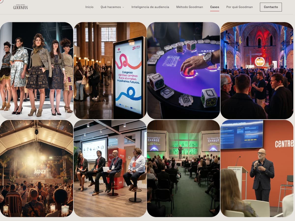Goodman: web en producción diseñada y desarrollada por Dreaming Technologies